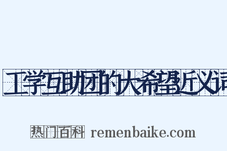 工学互助团的大希望近义词是什么意思的图片